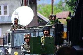 Kashmir: Kokernag Encounter Continues On Day 4