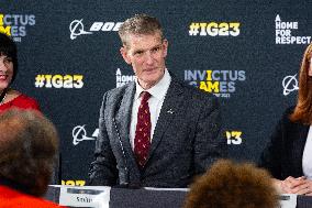 Closing Press Conference Of Invictus Games 2023 In Duesseldorf