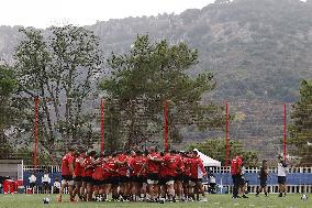Rugby World Cup: Japan team's training