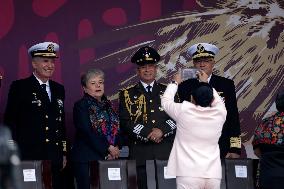 Andres Manuel Lopez Obrador, President Of Mexico Presides Over Military Parade On Independence Day