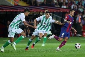 FC Barcelona v Real Betis - LaLiga EA Sports