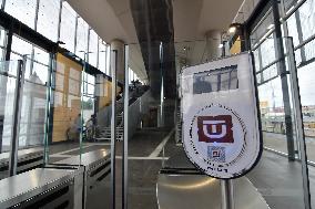 President Of Mexico Lopez Obrador Inaugurates Stage 1 Of The Mexico-Toluca Interurban Train