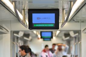 President Of Mexico Lopez Obrador Inaugurates Stage 1 Of The Mexico-Toluca Interurban Train