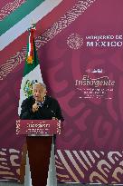 President Of Mexico Lopez Obrador Inaugurates Stage 1 Of The Mexico-Toluca Interurban Train