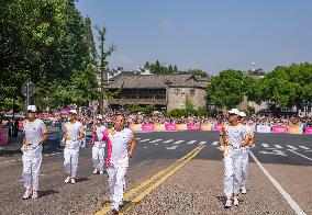 (SP)CHINA-ZHEJIANG-JINHUA-ASIAN GAMES-TORCH RELAY (CN)