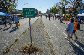 CANADA-VANCOUVER-CAR FREE DAY