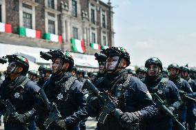 Parade for the 213th Anniversary of the Independence of Mexico