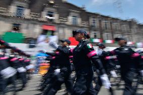 Parade for the 213th Anniversary of the Independence of Mexico