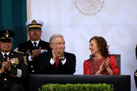 Military Parade on Independence Day - Mexico