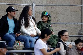 Military Parade on Independence Day - Mexico