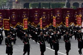 Military Parade on Independence Day - Mexico