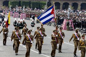Military Parade on Independence Day - Mexico