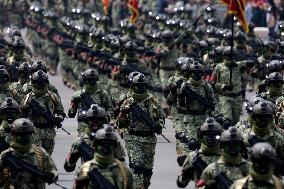Military Parade on Independence Day - Mexico