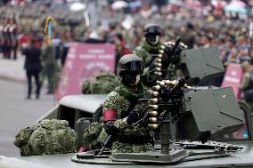 Military Parade on Independence Day - Mexico
