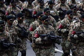 Military Parade on Independence Day - Mexico