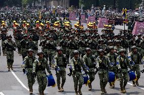 Military Parade on Independence Day - Mexico