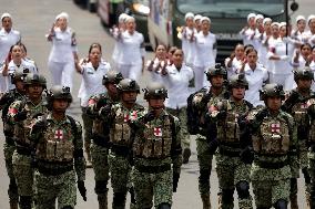 Military Parade on Independence Day - Mexico