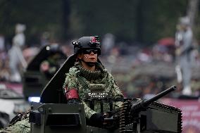 Military Parade on Independence Day - Mexico