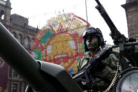 Military Parade on Independence Day - Mexico