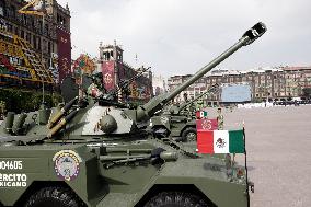 Military Parade on Independence Day - Mexico