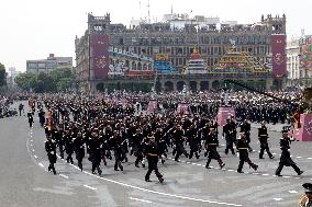 Military Parade on Independence Day - Mexico