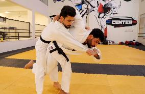 (SP)IRAQ-BAGHDAD-JUDO-HANGHZOU ASIAN GAMES-TRAINING