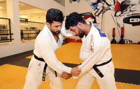 (SP)IRAQ-BAGHDAD-JUDO-HANGHZOU ASIAN GAMES-TRAINING