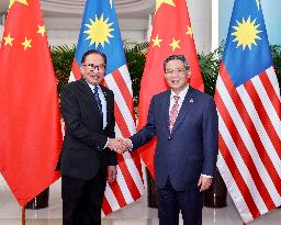CHINA-GUANGXI-NANNING-LI QIANG-MALAYSIAN PM-MEETING (CN)