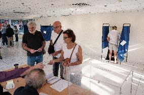 SYRIZA Presidential Elections Day - Effie Achtsioglou