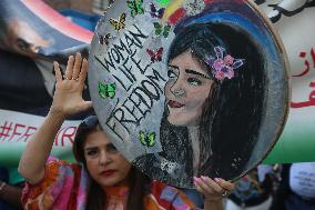 Iranians Commemorate The First Death Anniversary Of Mahsa Amini