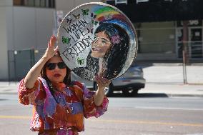 Iranians Commemorate The First Death Anniversary Of Mahsa Amini