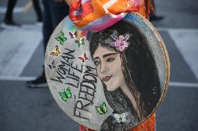 Iranians Commemorate The First Death Anniversary Of Mahsa Amini