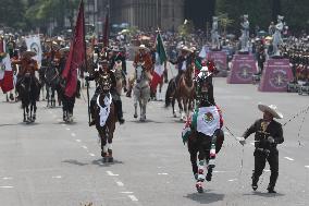 Annual Parade Of 213th Mexico’s Independence Day Anniversary