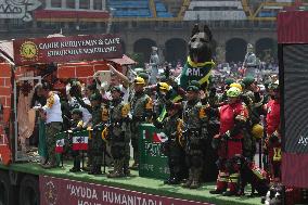 Annual Parade Of 213th Mexico’s Independence Day Anniversary