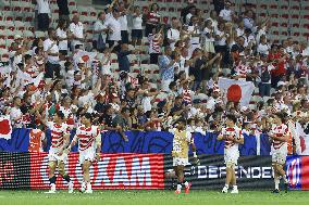 Rugby World Cup: Japan vs. England