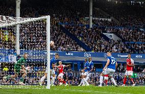 (SP)BRITAIN-LIVERPOOL-FOOTBALL-PREMIER LEAGUE-EVERTON VS ARSENAL