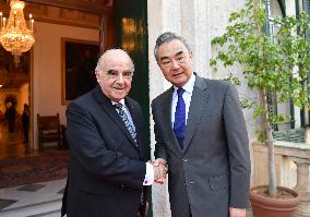 MALTA-PRESIDENT-CHINA-WANG YI-MEETING