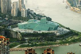 Overlooking New Chongqing From A High Altitude Perspective