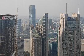 Pudong Super High-rise Landmark Buildings in Shanghai