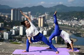 Yoga Practice in Qiandongnan