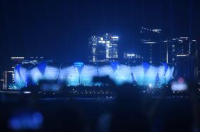 Hangzhou Olympic Sports Center Light Show