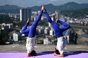 Yoga Practice in Qiandongnan