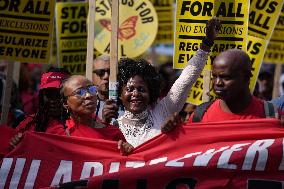 Protest For Permanent Resident Status - Toronto