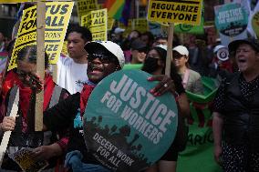 Protest For Permanent Resident Status - Toronto