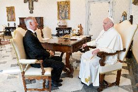 Pope Francis Receives Russian Ambassador - Vatican