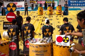 Boycott Japanese Products To Stop Discharging Nuclear Polluted Water In Seoul