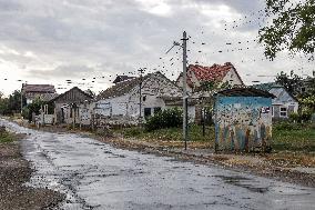 Consequences of Russian shelling of Antonivka