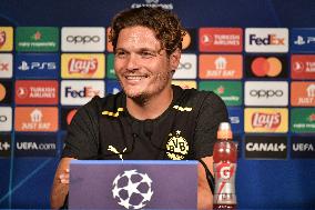 Champions League Football - Borussia Dortmund training session - Paris