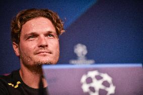 Champions League Football - Borussia Dortmund training session - Paris