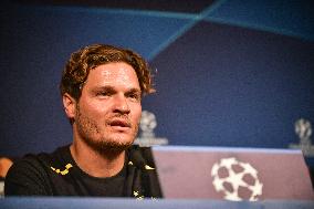 Champions League Football - Borussia Dortmund training session - Paris